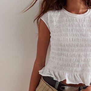 NWOT Free People Sylvie Top